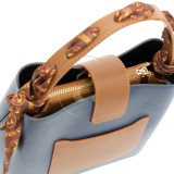 Класическа дамска чанта AMORE Isabella - Blue - Изображение 3