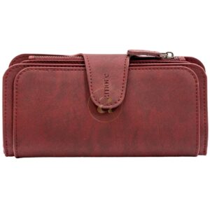 Дамски портфейл AMORE Clara - Burgundy
