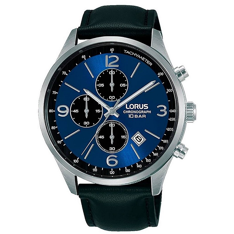 Lorus RM387EX9 Rubber Chronograph – Динамика и прецизност за активния мъж